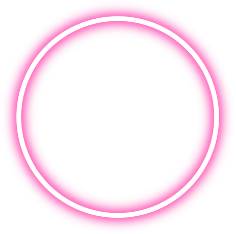 Pink  Neon Circle